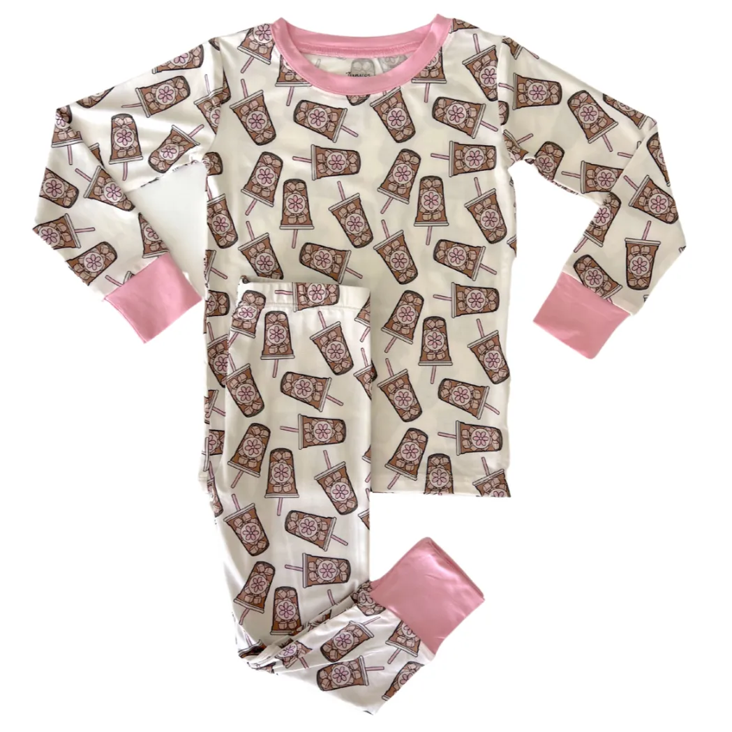 In My Jammers Iced Coffee L/S 2pc PJ Set