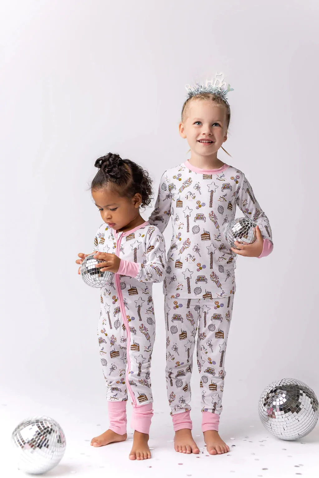 In My Jammers Pink It's Your Birthday L/S 2pc PJ Set