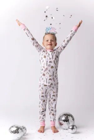 In My Jammers Pink It's Your Birthday L/S 2pc PJ Set