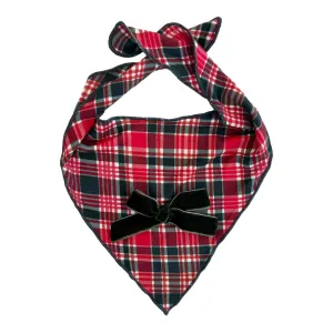 In My Jammers x Bre Sheppard Home For The Holidays Plaid Dog Bandana