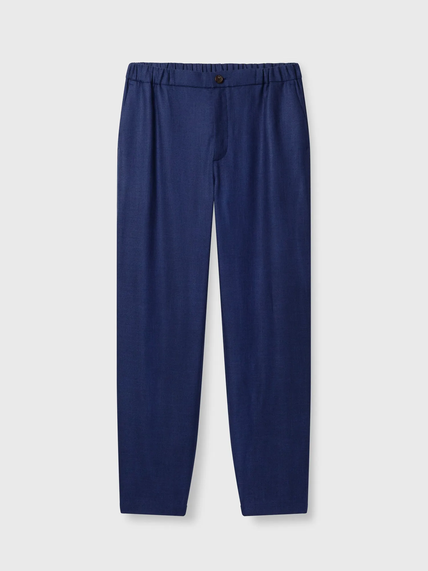 Indigo Bamboo Mandarin Suit