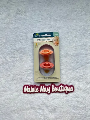 Itzy Ritzy Soother Natural Rubber Paci Sets 0-6M