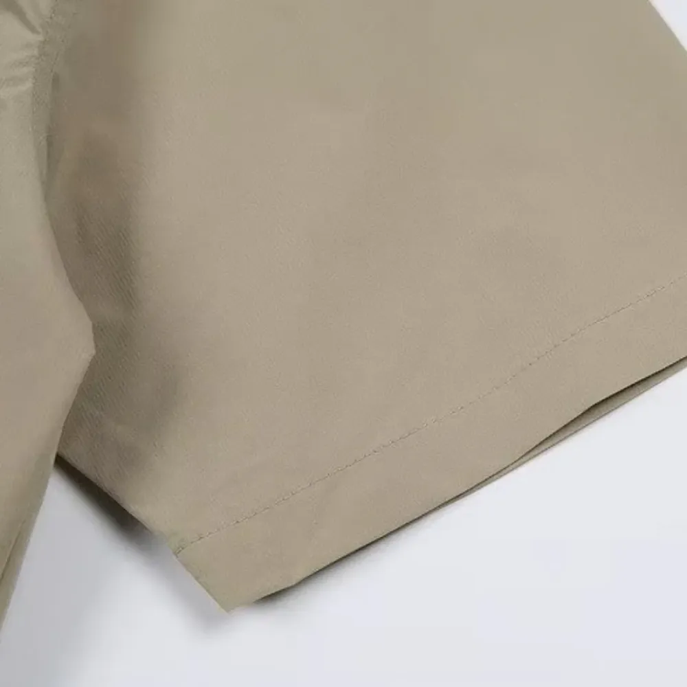 “Japanese Solid Color Lapel Cargo” Shirts
