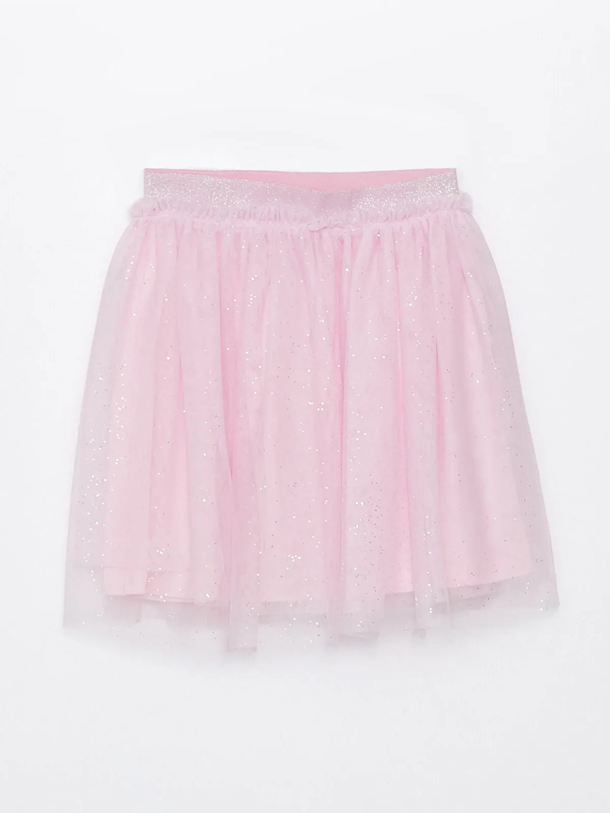 Kids Elastic Waist Girl Tulle Skirt