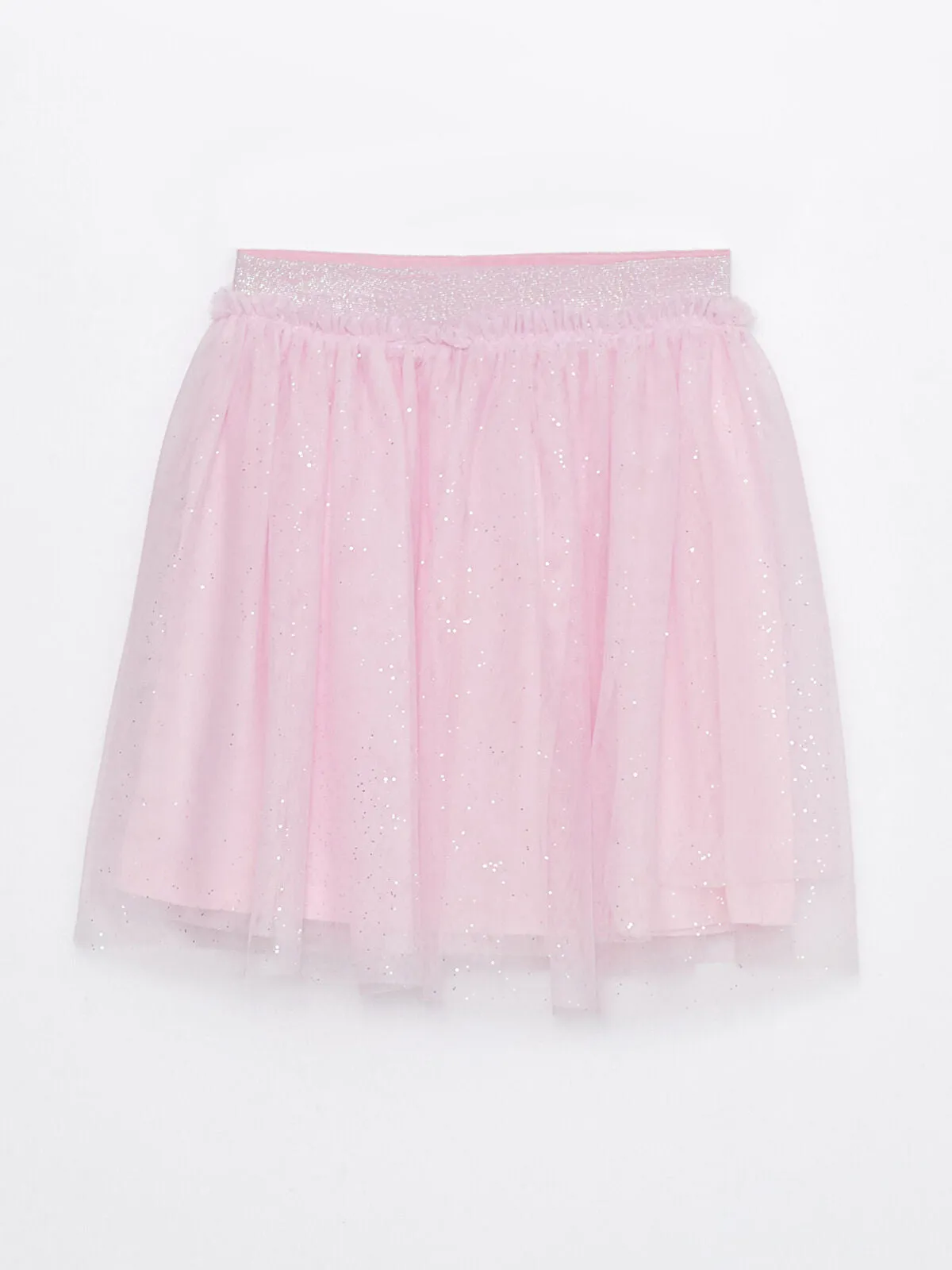 Kids Elastic Waist Girl Tulle Skirt