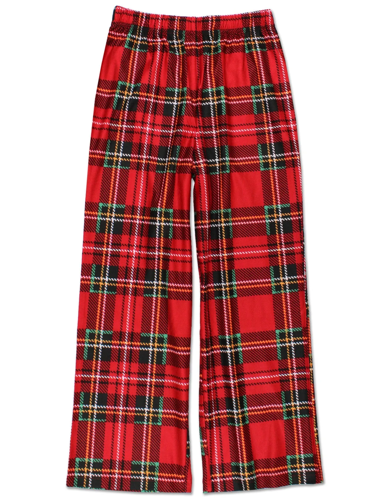 Komar Kids Holiday Plaid Coat Style Pajama Set