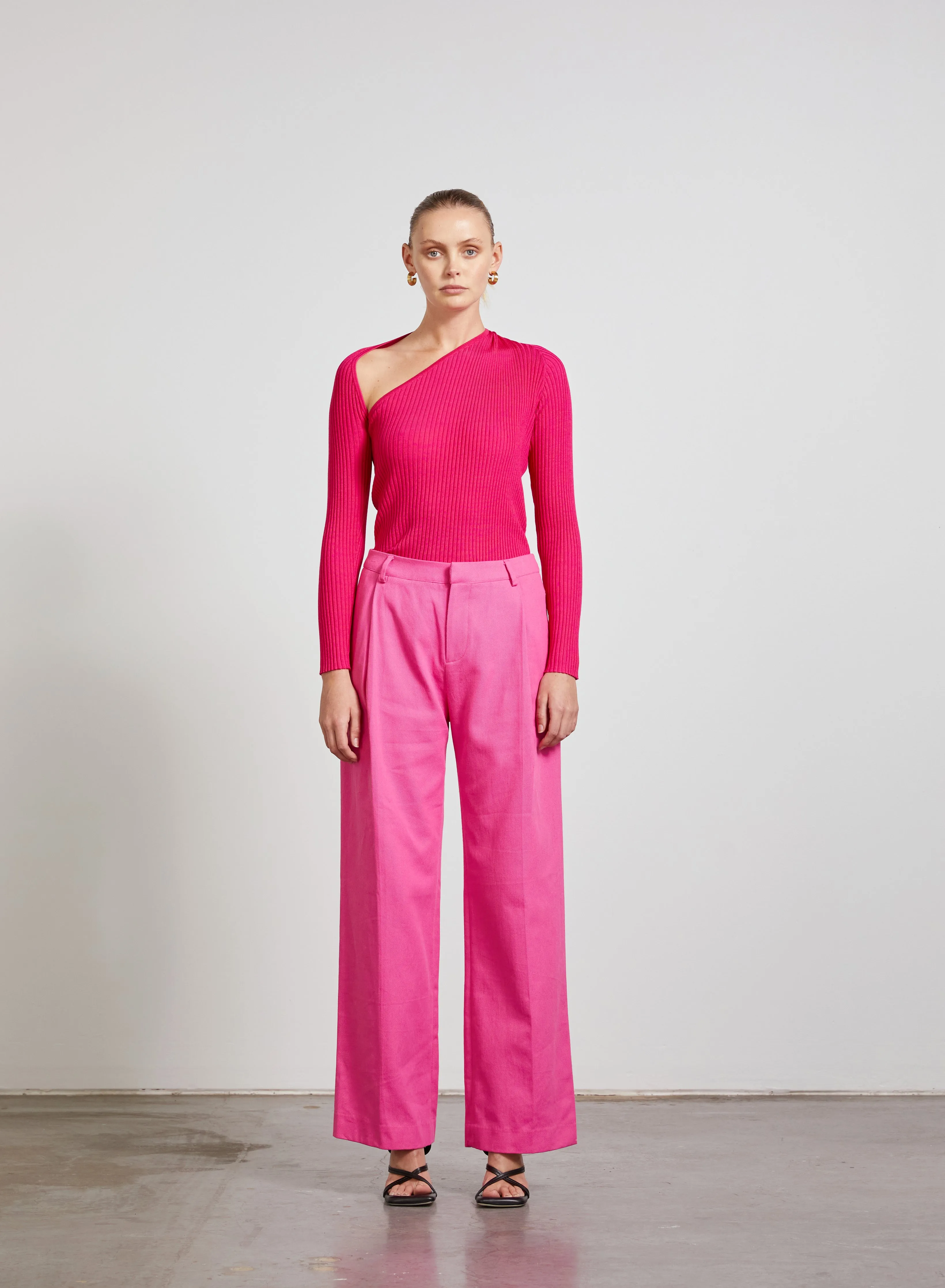 Lana Trouser Hot Pink