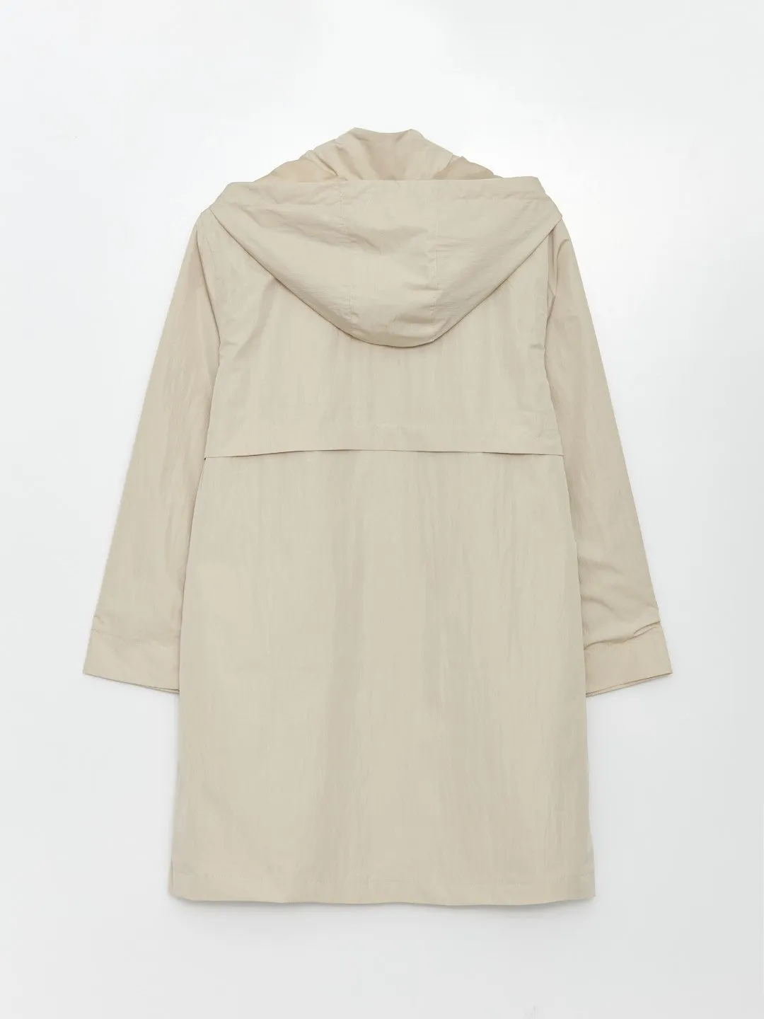 LCW Modest

Light Beige Women's Hooded Plain Coat