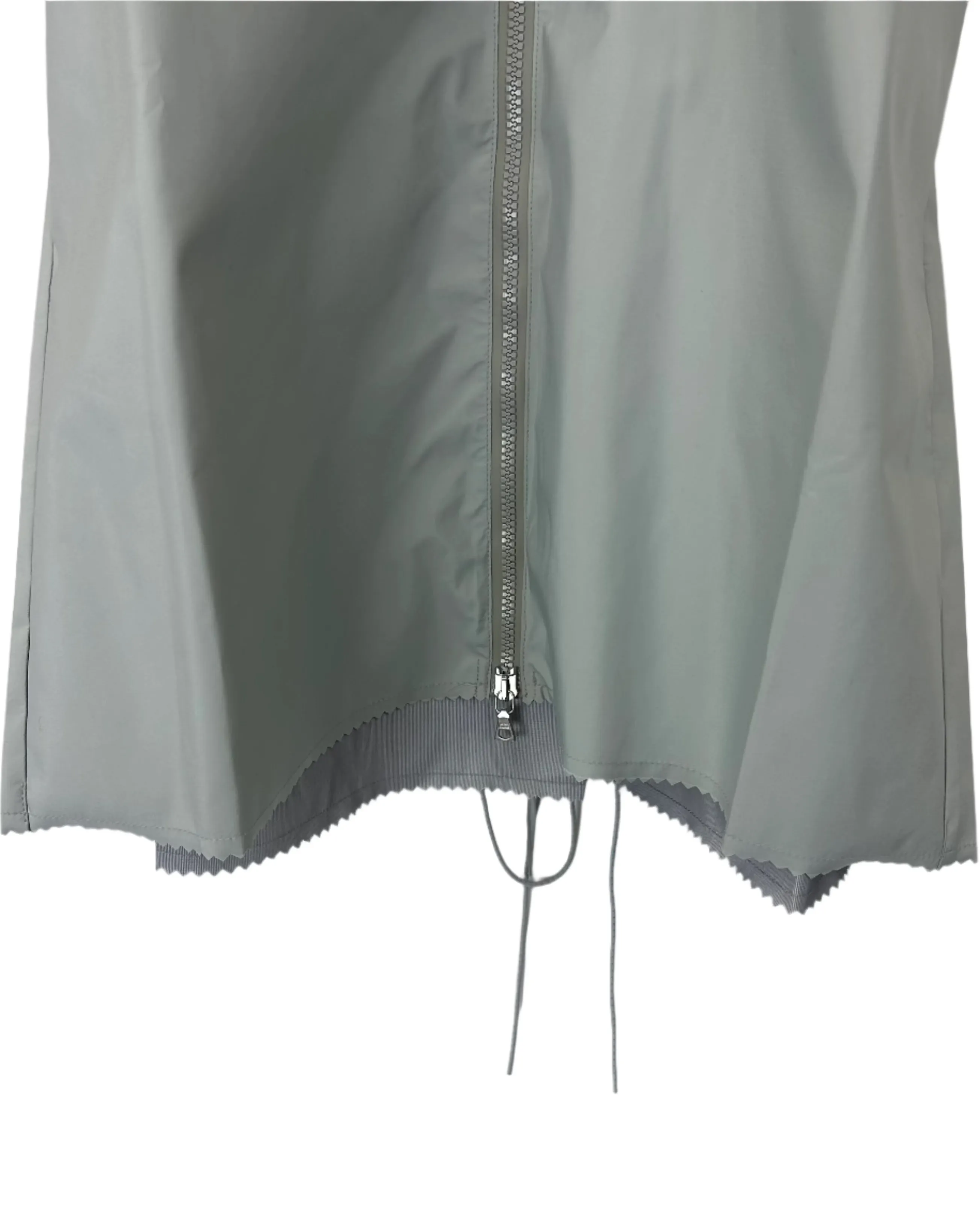 Light Gray Short Sleeve Raincoat With Bungee Belt - Size 4/6, 6/8, 8/10 and 10/12