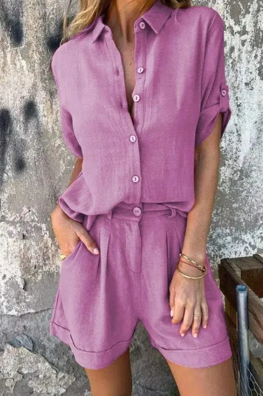 Linnea - Airy linen set