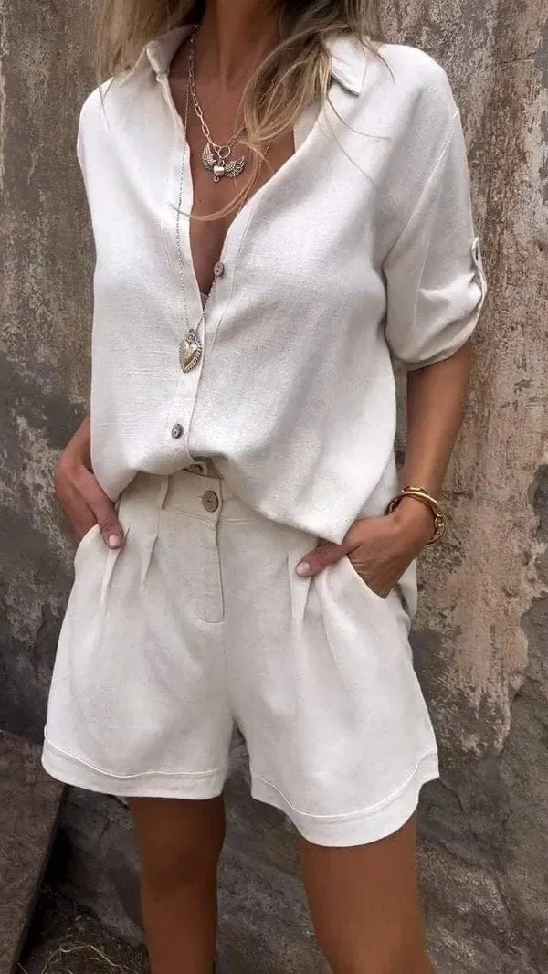 Linnea - Airy linen set