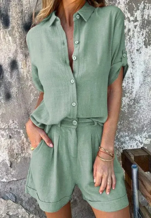 Linnea - Airy linen set