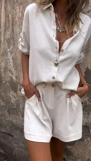 Linnea - Airy linen set