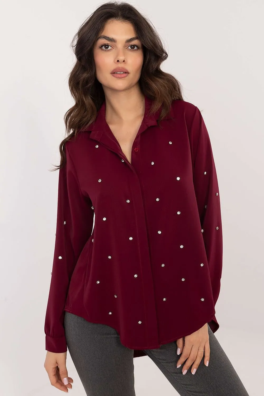 Long sleeve elegant classic shirt