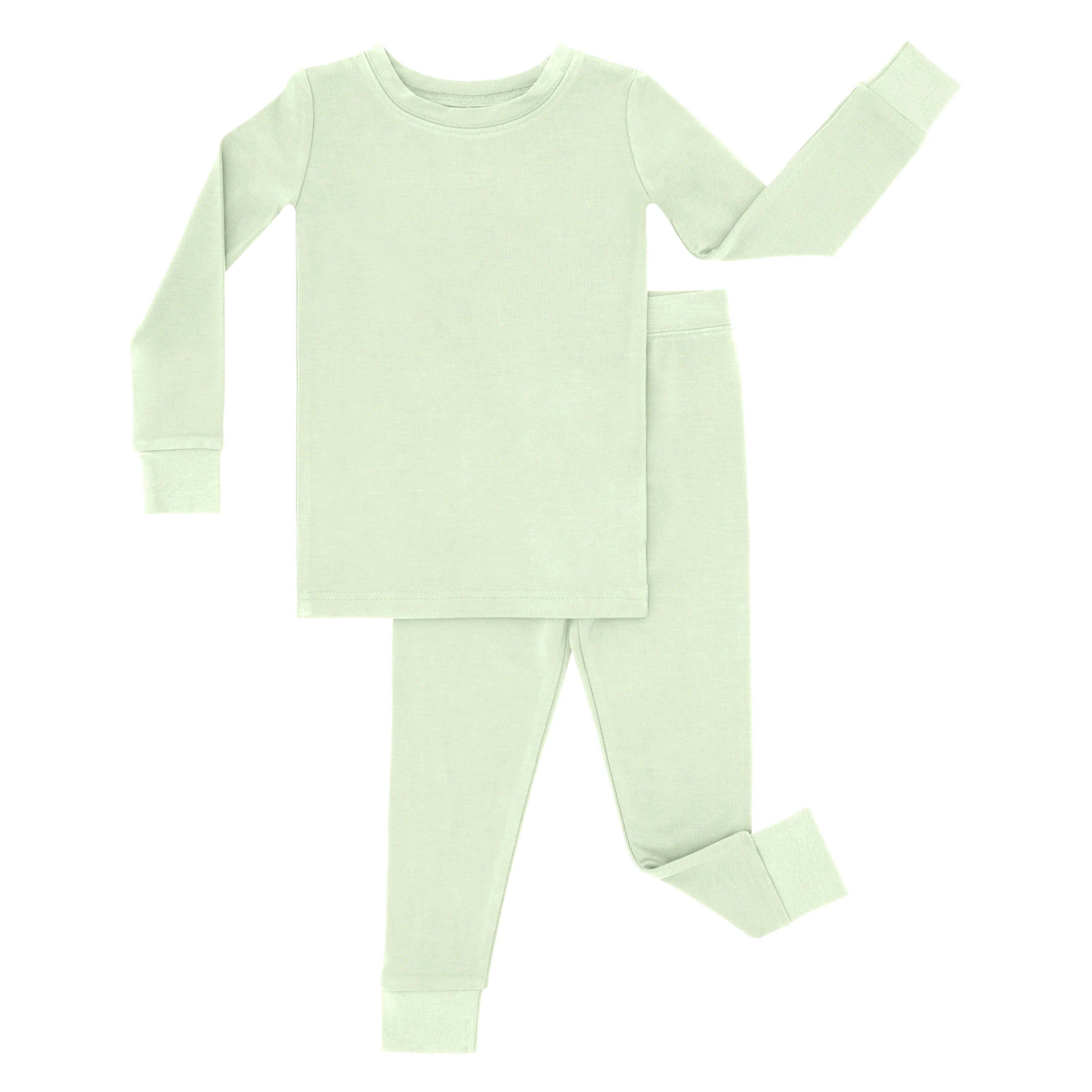 Long Sleeve Pajamas - Mint