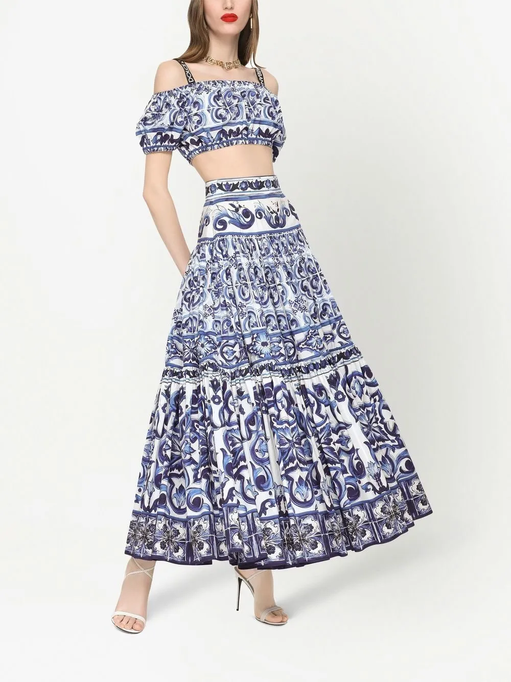 Majolica Maxi Skirt