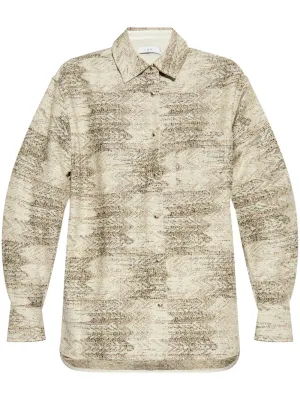 Malini printed overshirt