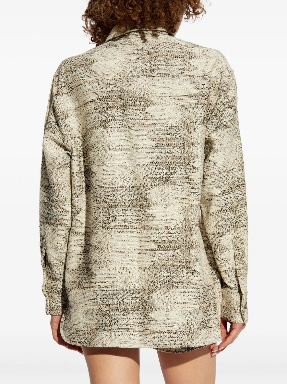 Malini printed overshirt