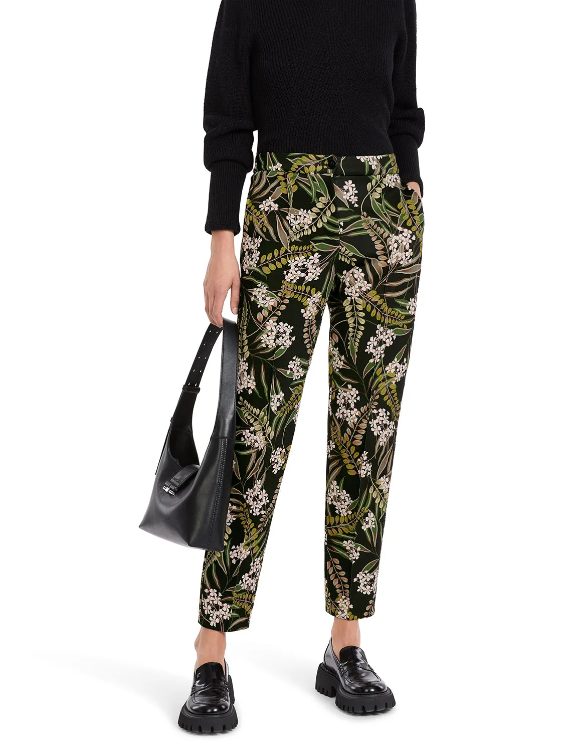 MarcCain Fordon Jersey Pants With All-Over Print  VC 81.63 J37