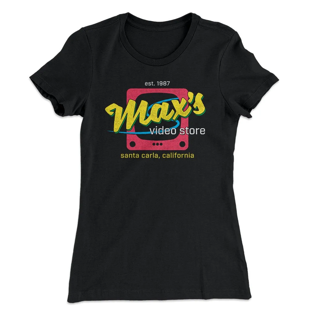 Max's Video Store Women's T-Shirt