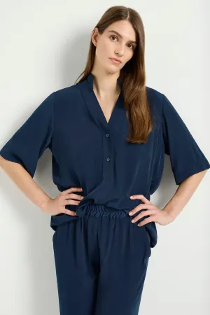 Mela Purdie Flute Plaza in Sapphire F67 8507