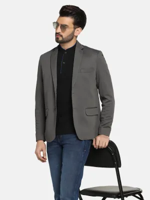 Men Grey Blazer