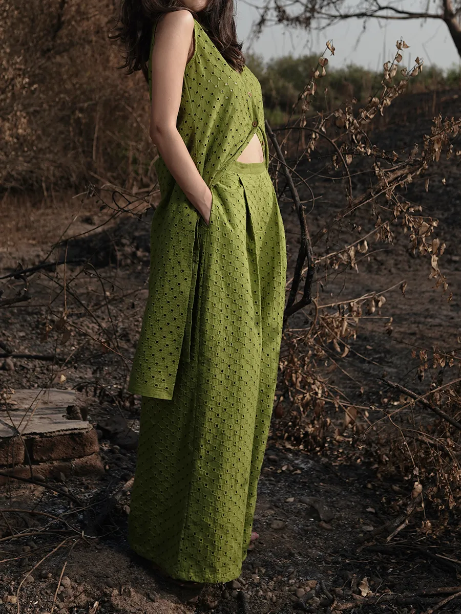 Mint Chutney Kurta-Pants Set