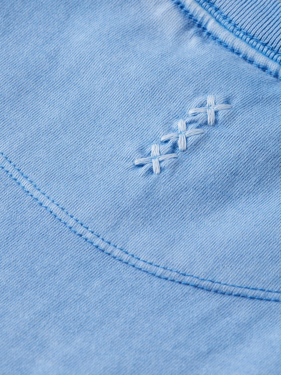 Mystic Blu 3crosses Relaxed Fit T-Shirt
