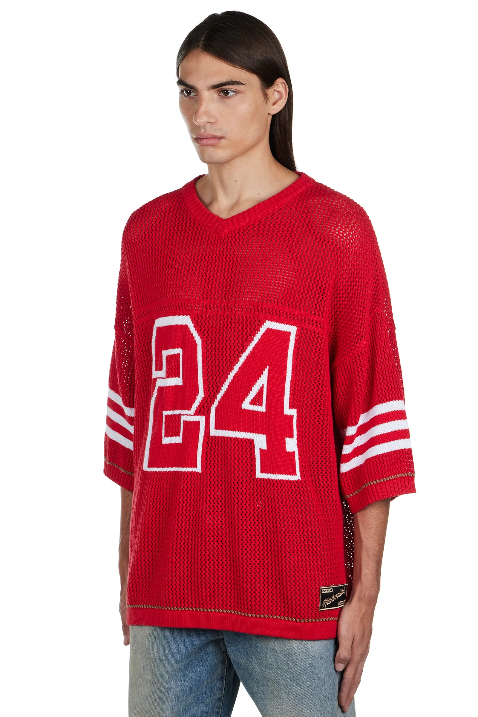 NAHMIAS | KNIT "24" FOOTBALL SHIRT
