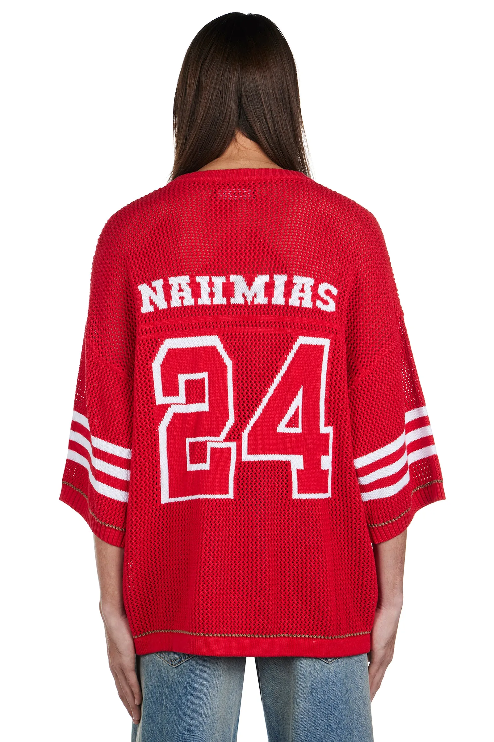 NAHMIAS | KNIT "24" FOOTBALL SHIRT