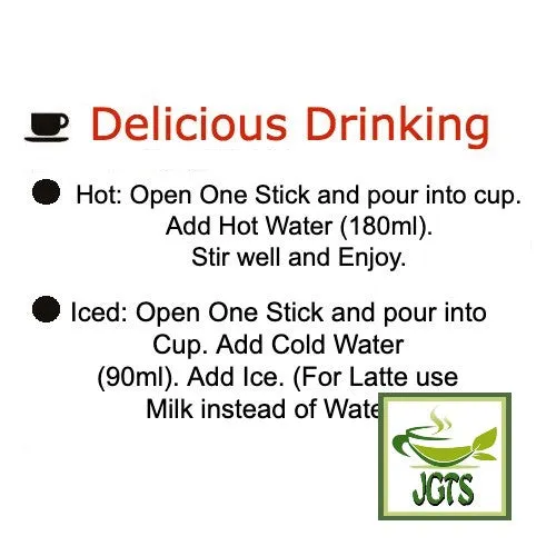 Nestle Fragrant Matcha Latte Instant Tea 20 Sticks