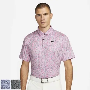 Nike Dri-FIT Tour Camo Golf Polo L Ocean Bliss/Blk (DR5306-442)