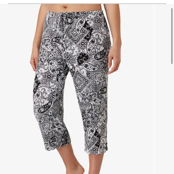 NWT Ellen Tracy paisley pajama set 3X