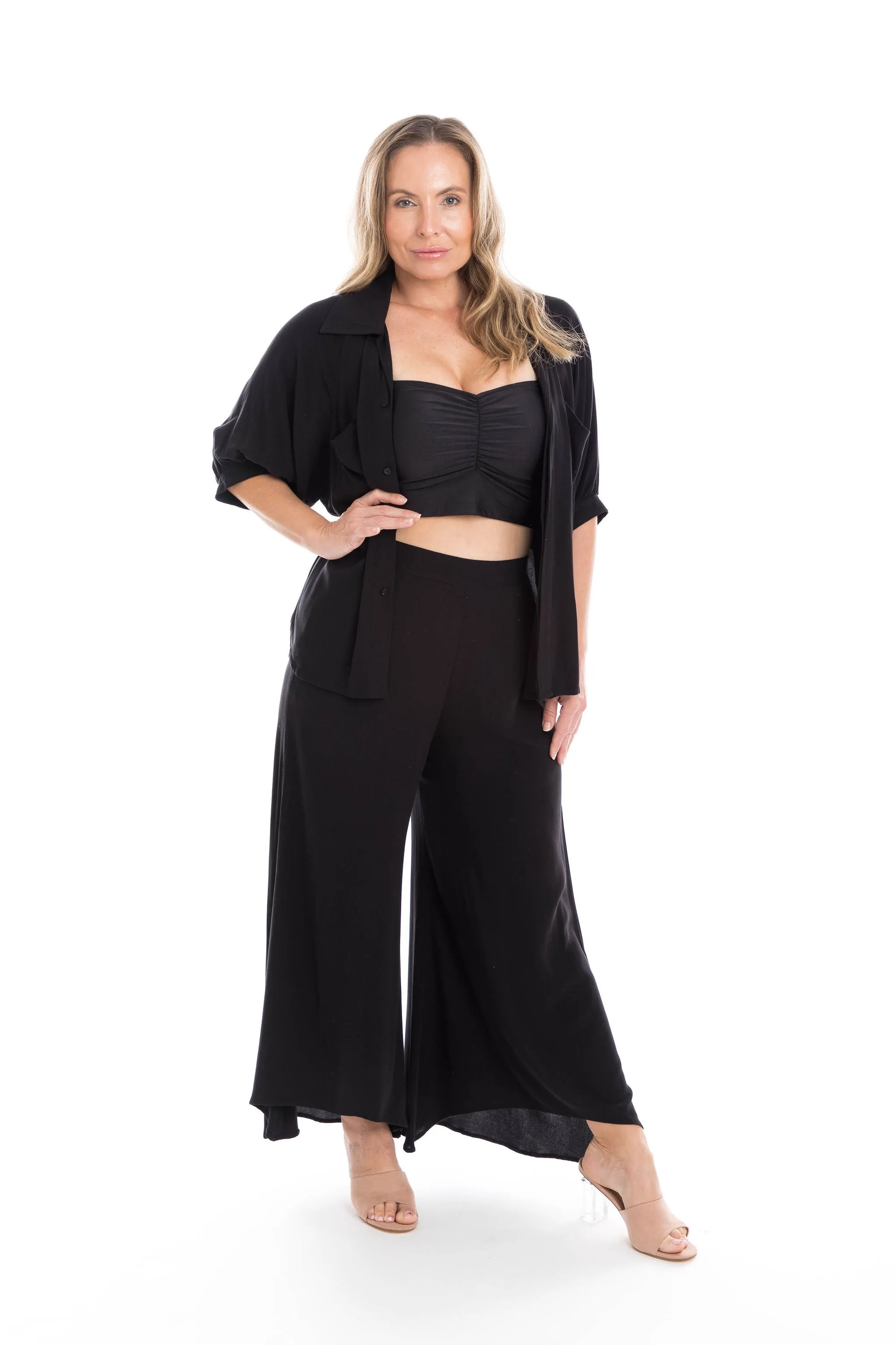 P059 Escape to Paradise - Angled Pants