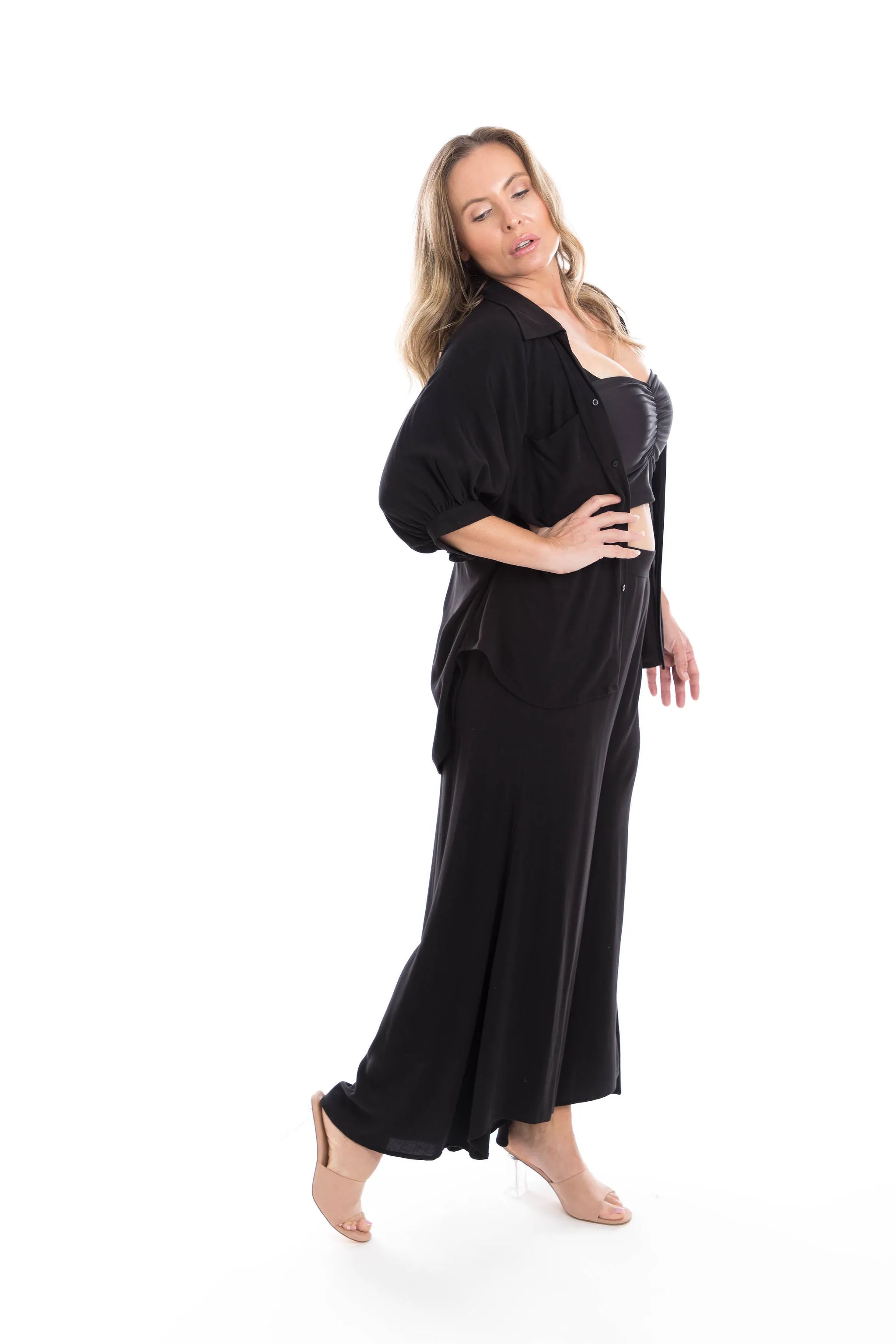P059 Escape to Paradise - Angled Pants