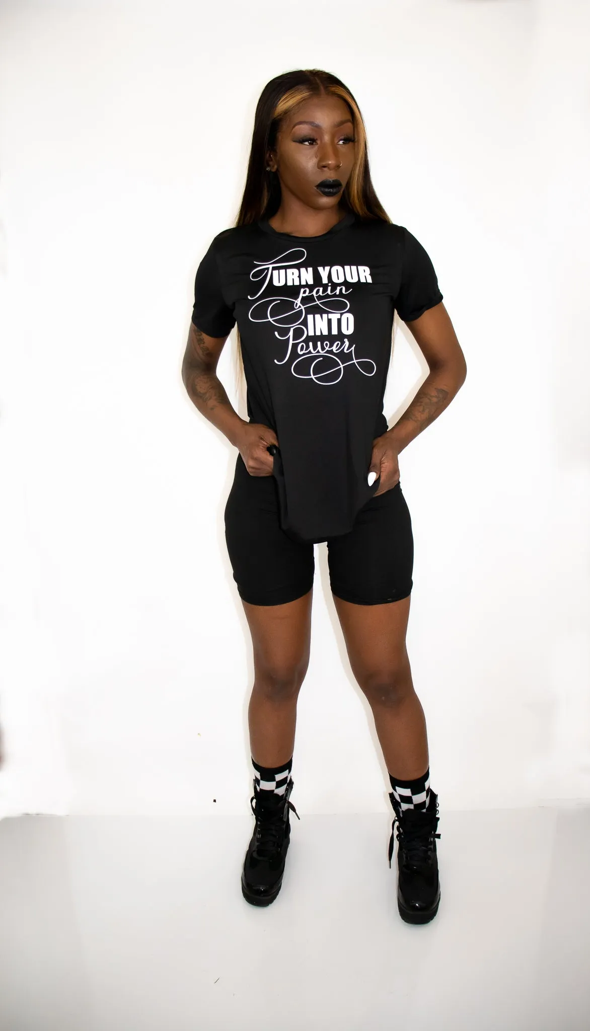 Pain into Power (Black)