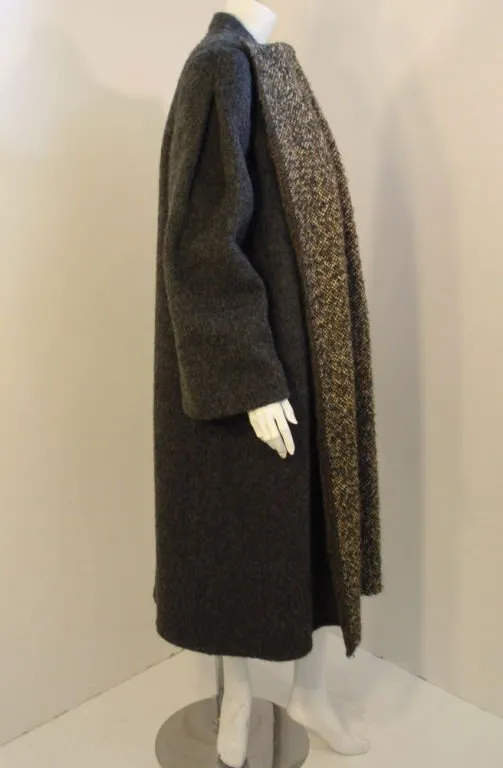PAULINE TRIGERE 1980s 3 pc Wool Tweed Ensemble