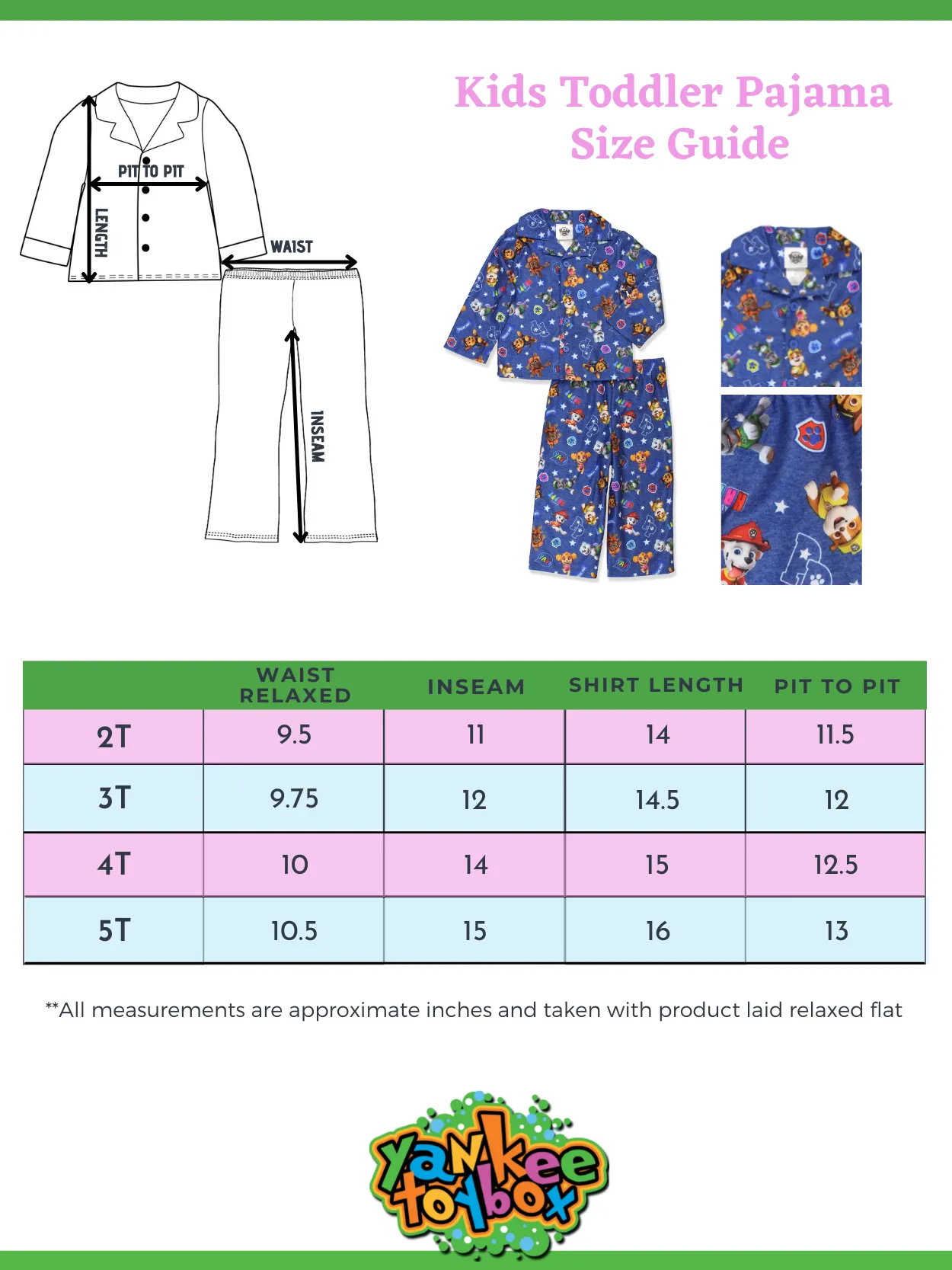Paw Patrol Flannel Coat Style Pajama Set