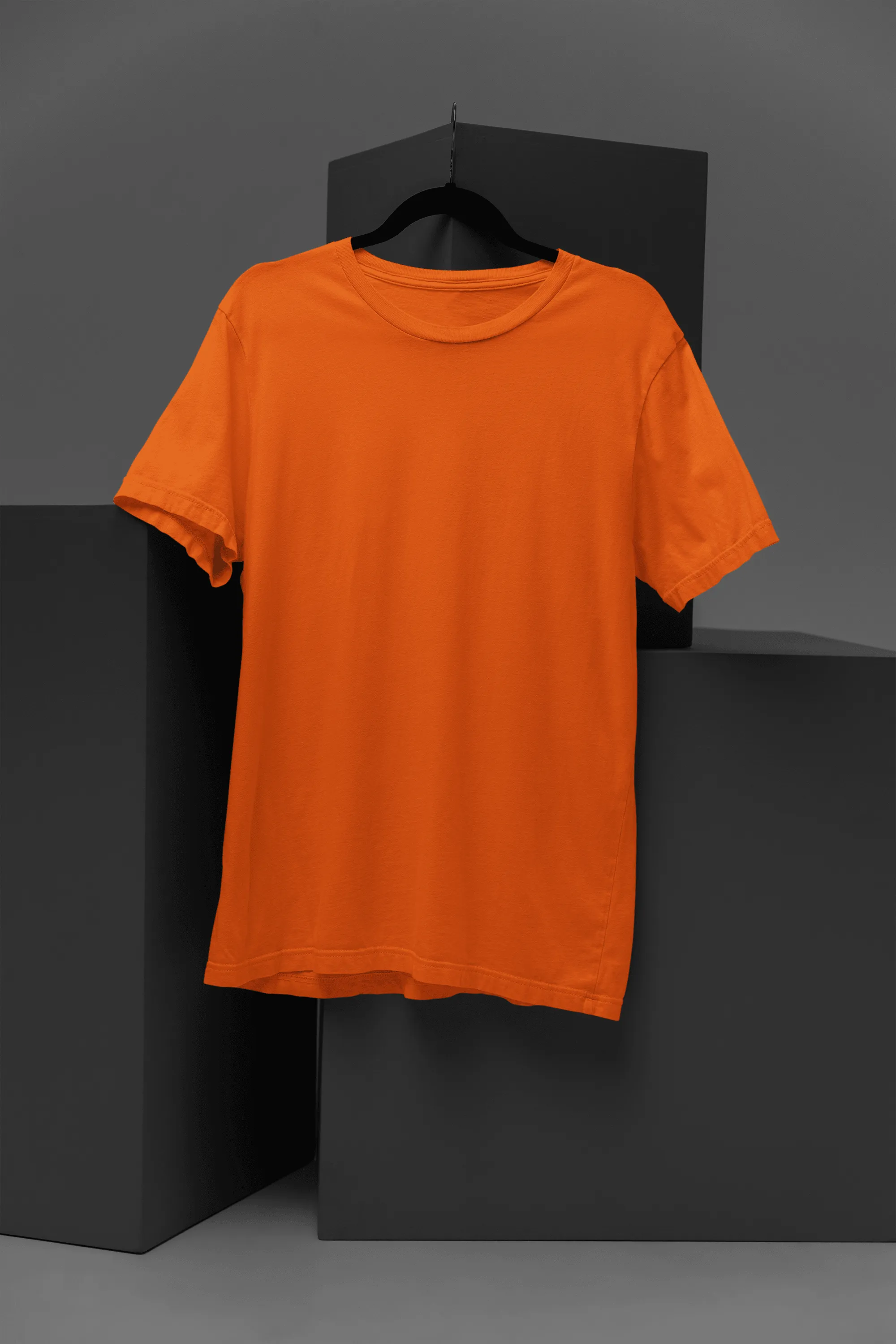 Pick Any 7 - Plus Size Solid Cotton T-Shirts - Perfect Fit, Value Pack