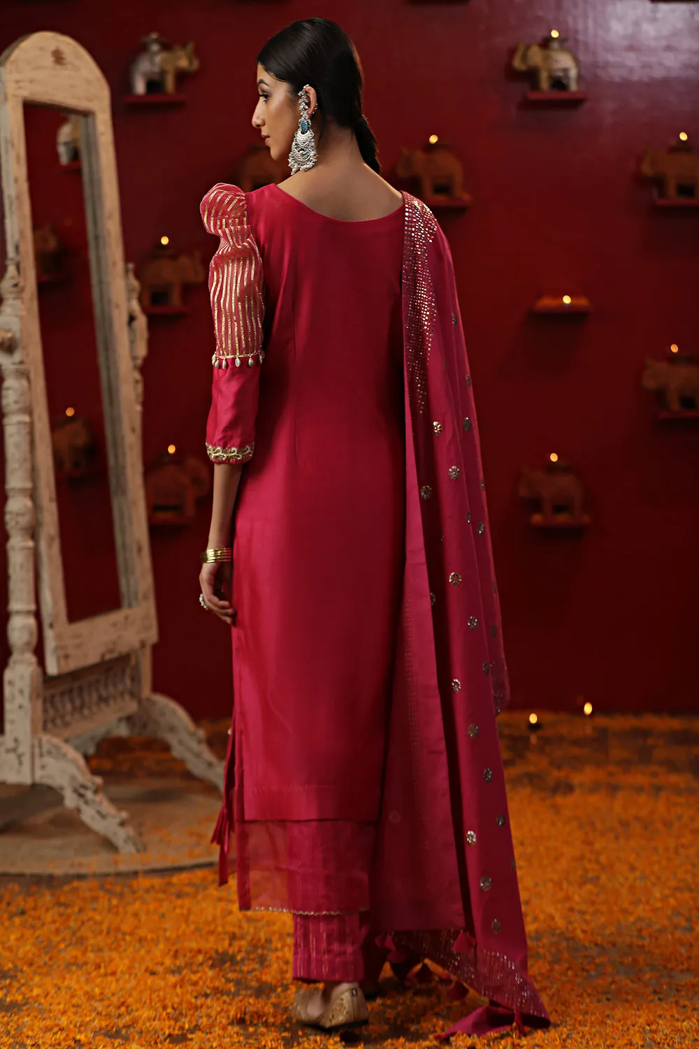 Pink Baghi As Signature Suit Set