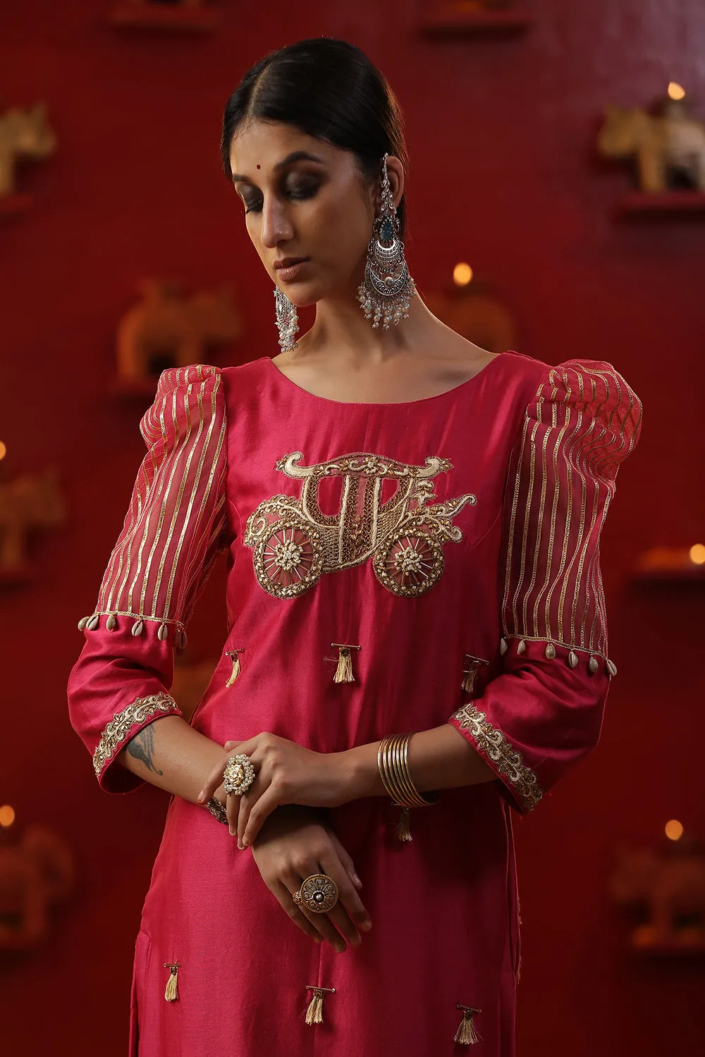 Pink Baghi As Signature Suit Set