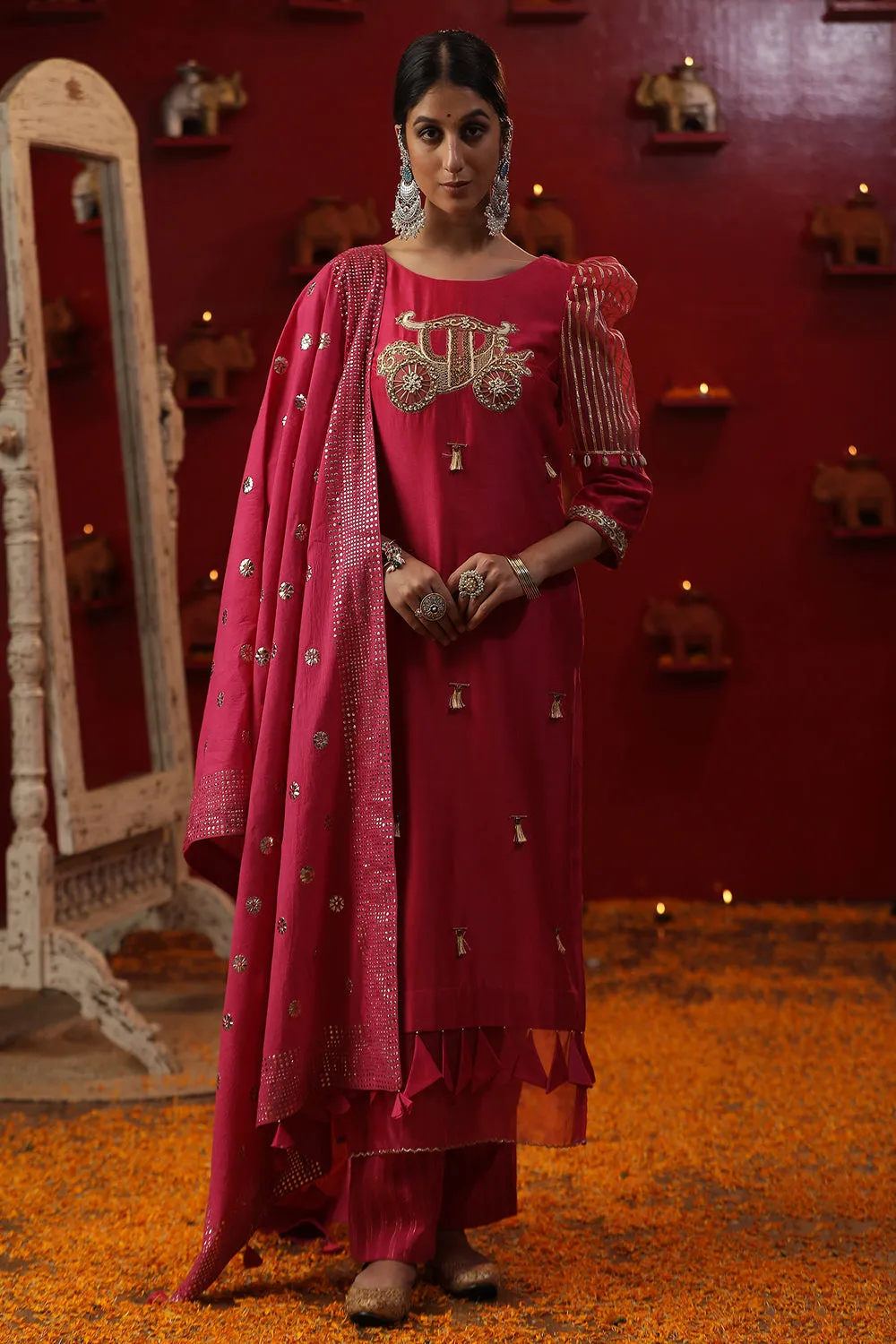 Pink Baghi As Signature Suit Set