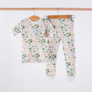 Pink Magnolia Organic Cotton Pajamas