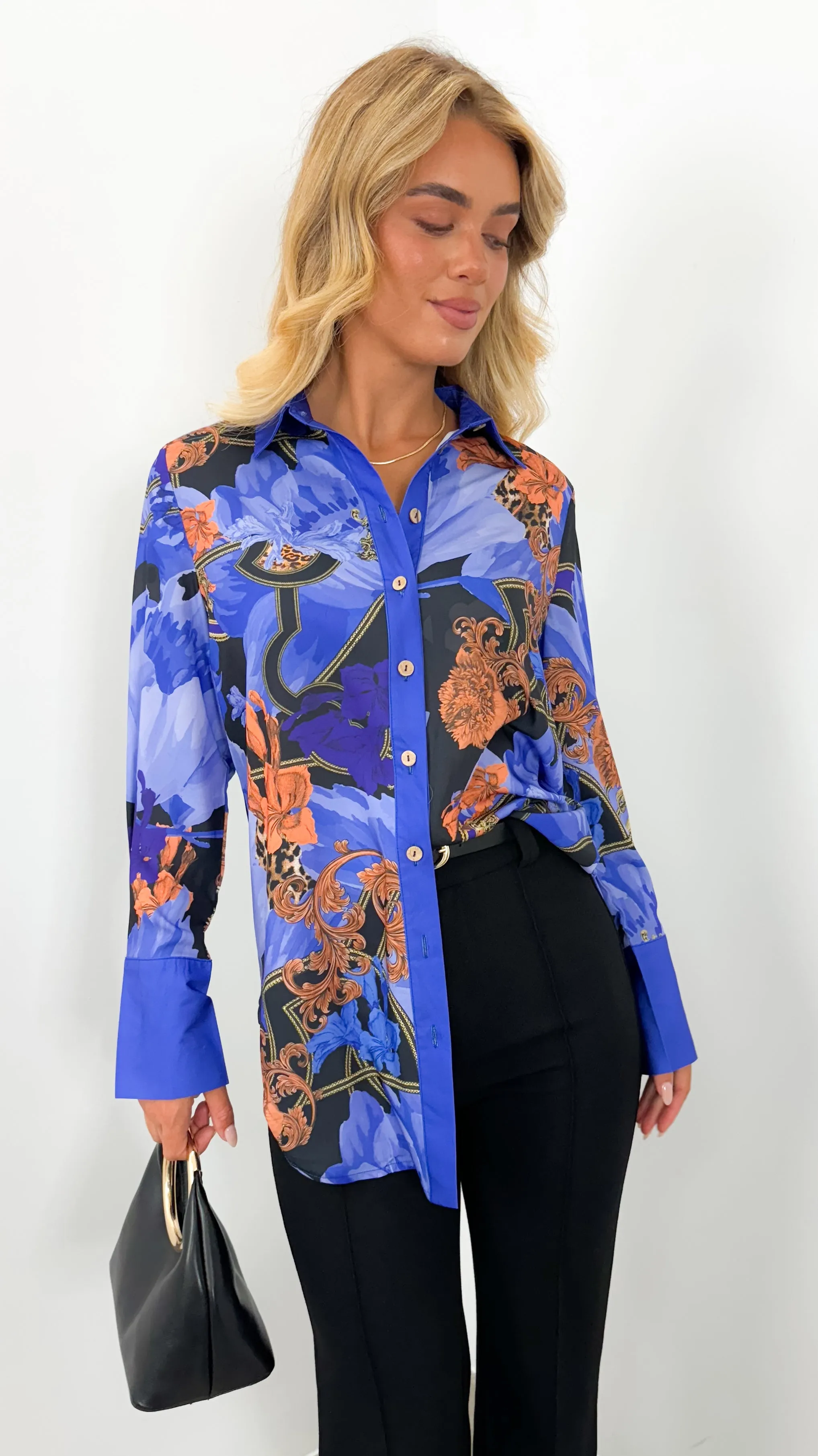 PURPLE DREAMS BLOUSE - PURPLE
