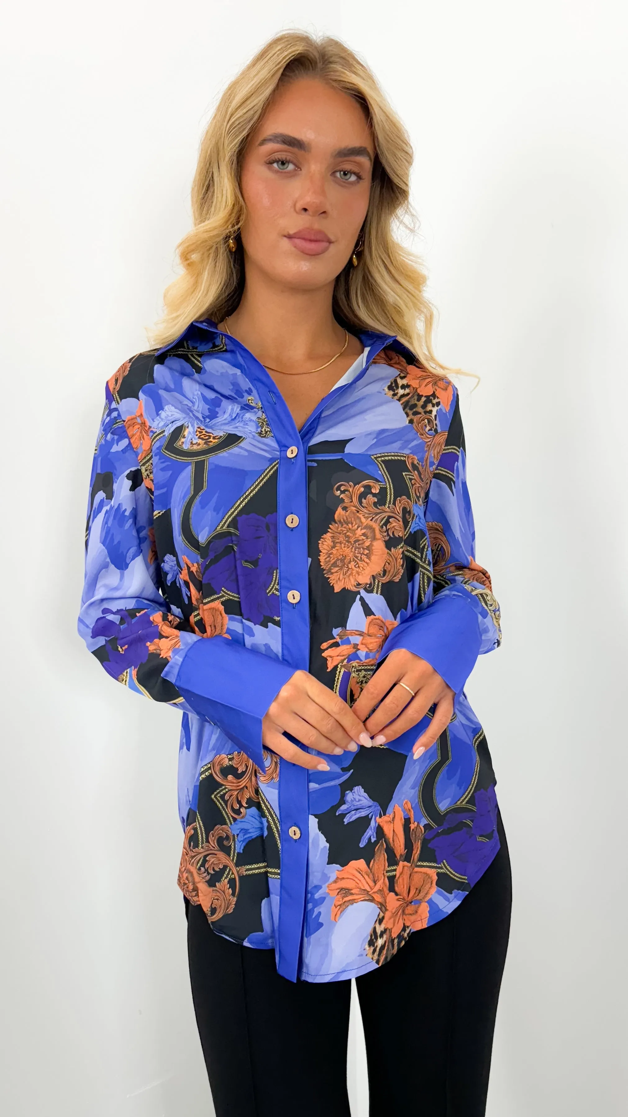 PURPLE DREAMS BLOUSE - PURPLE