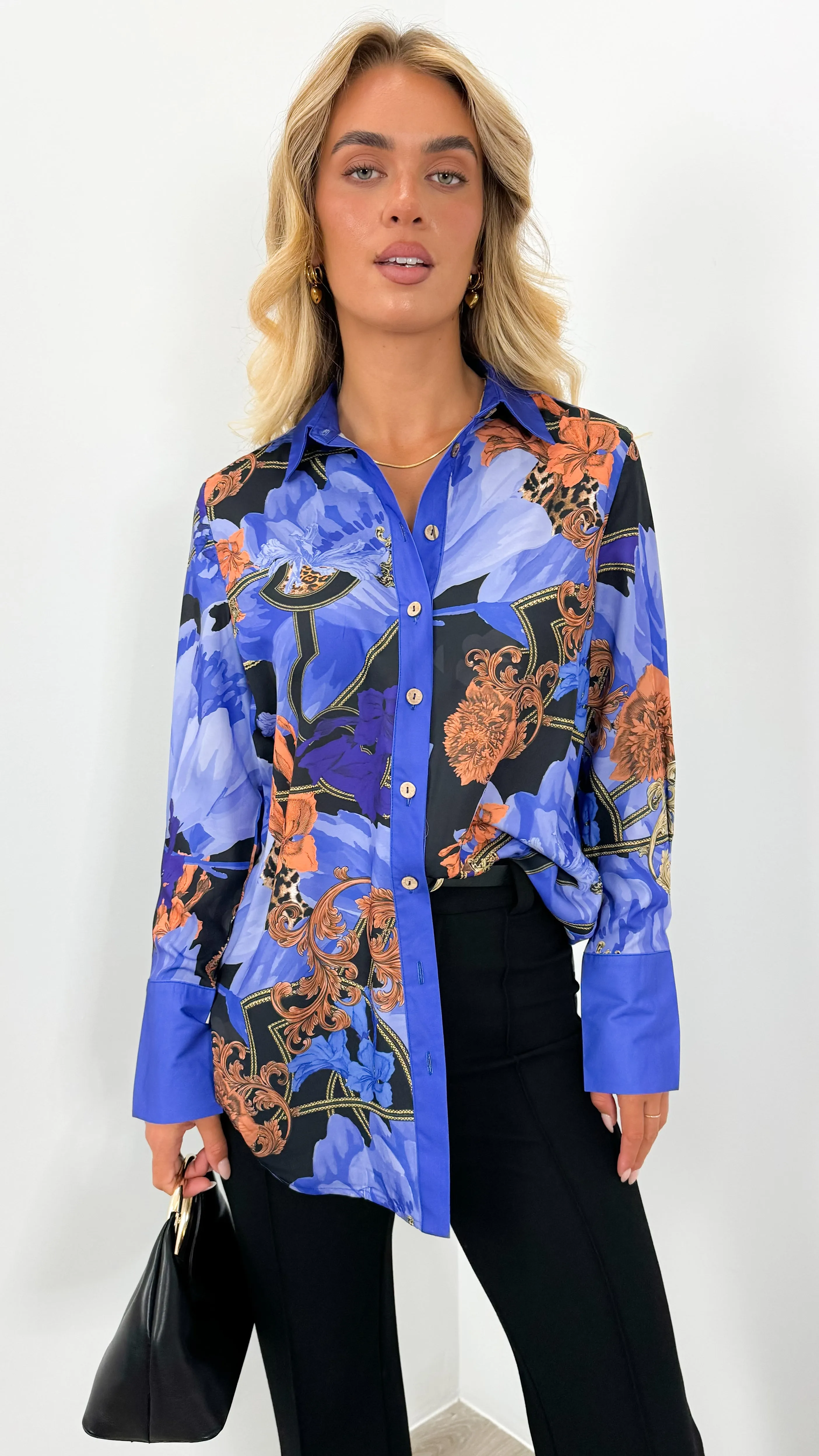 PURPLE DREAMS BLOUSE - PURPLE