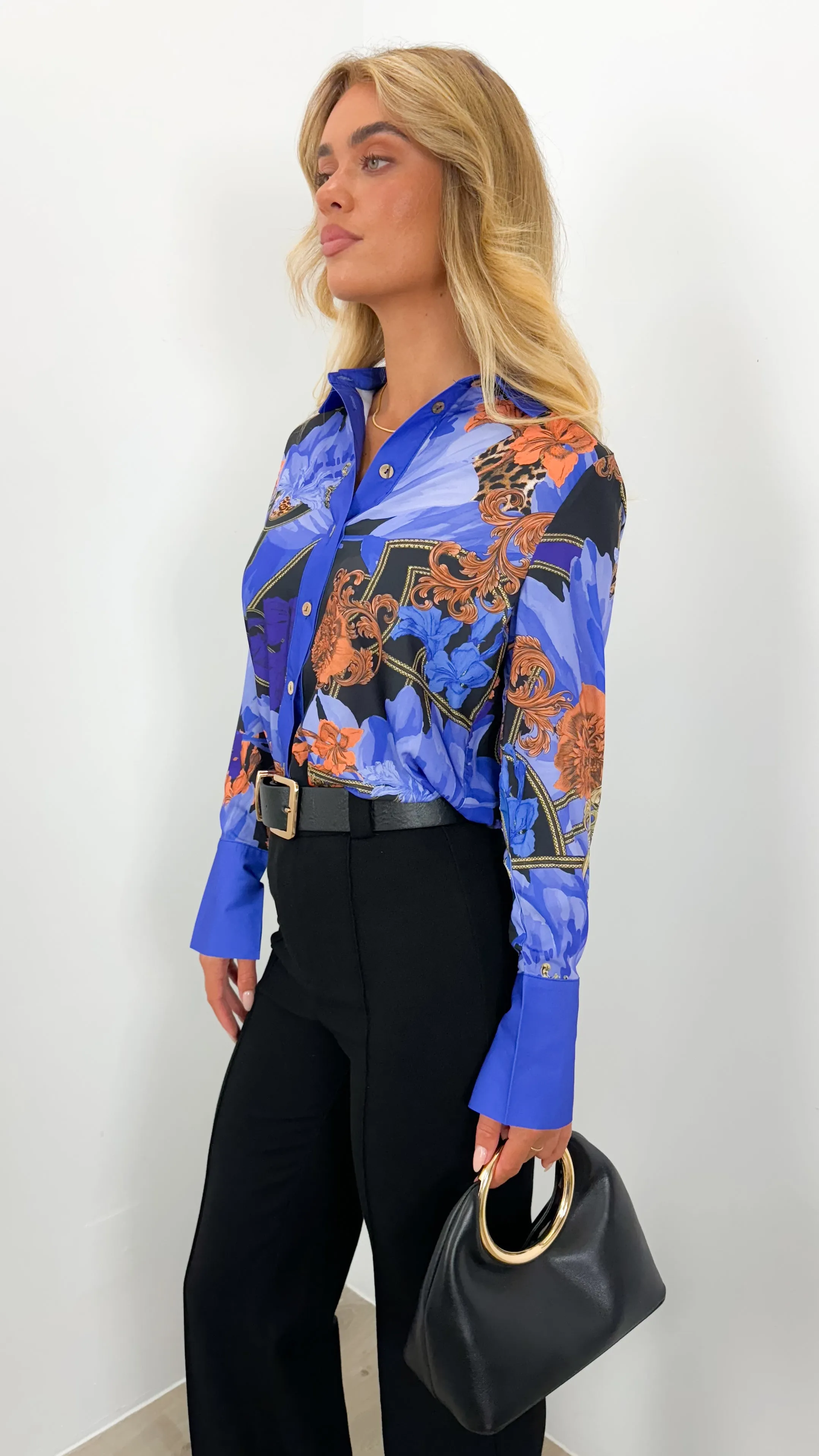 PURPLE DREAMS BLOUSE - PURPLE