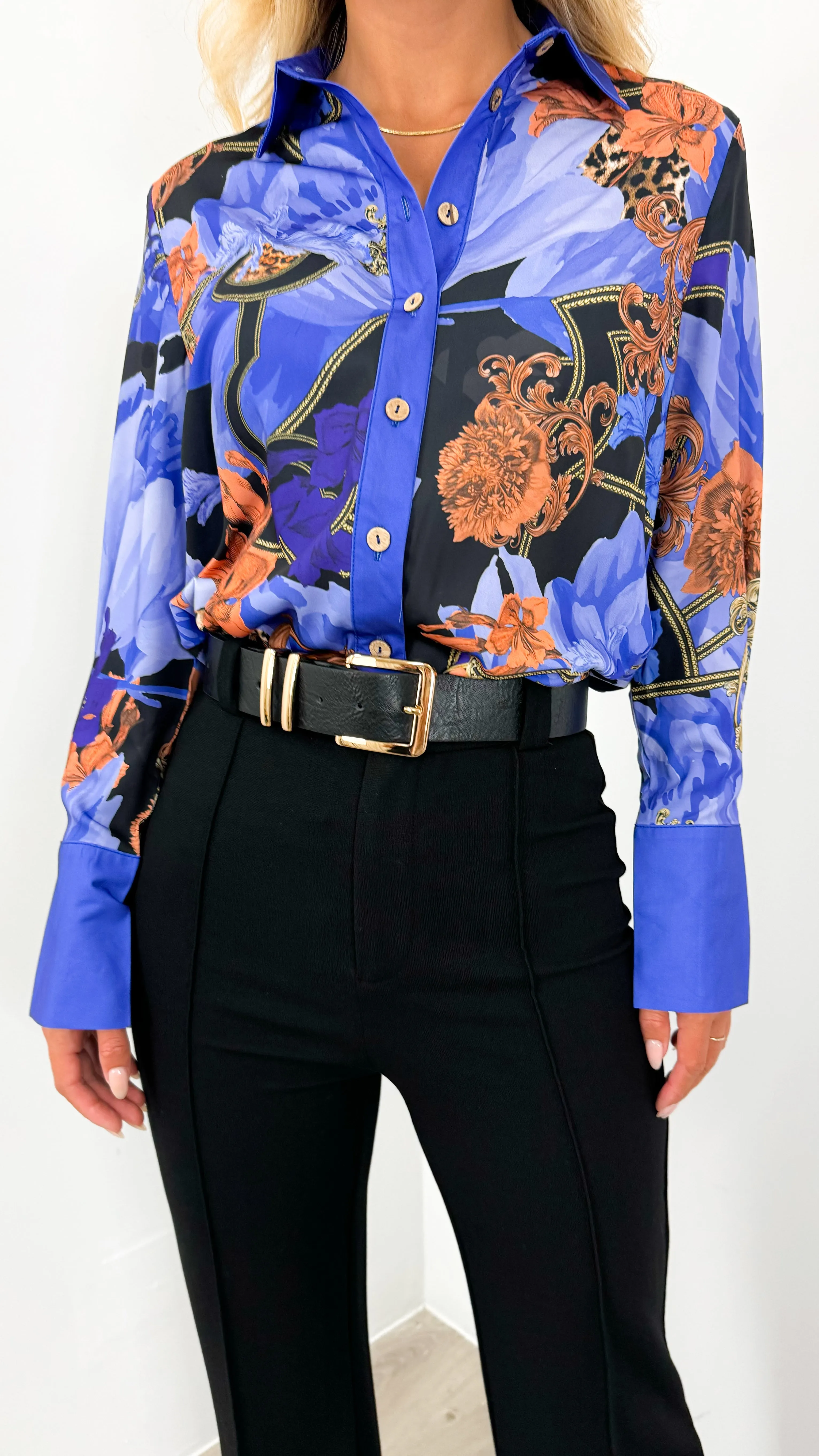 PURPLE DREAMS BLOUSE - PURPLE