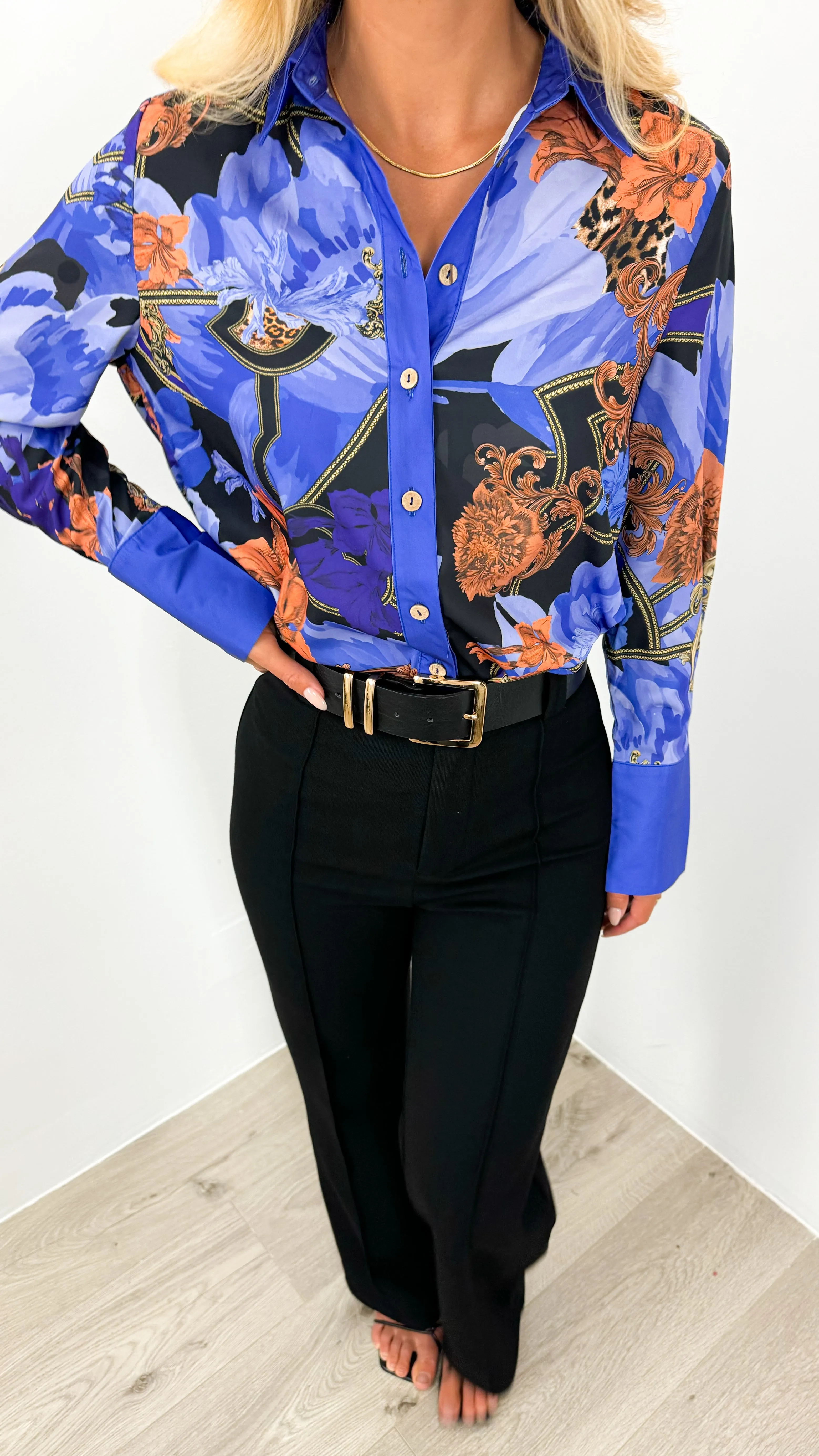 PURPLE DREAMS BLOUSE - PURPLE