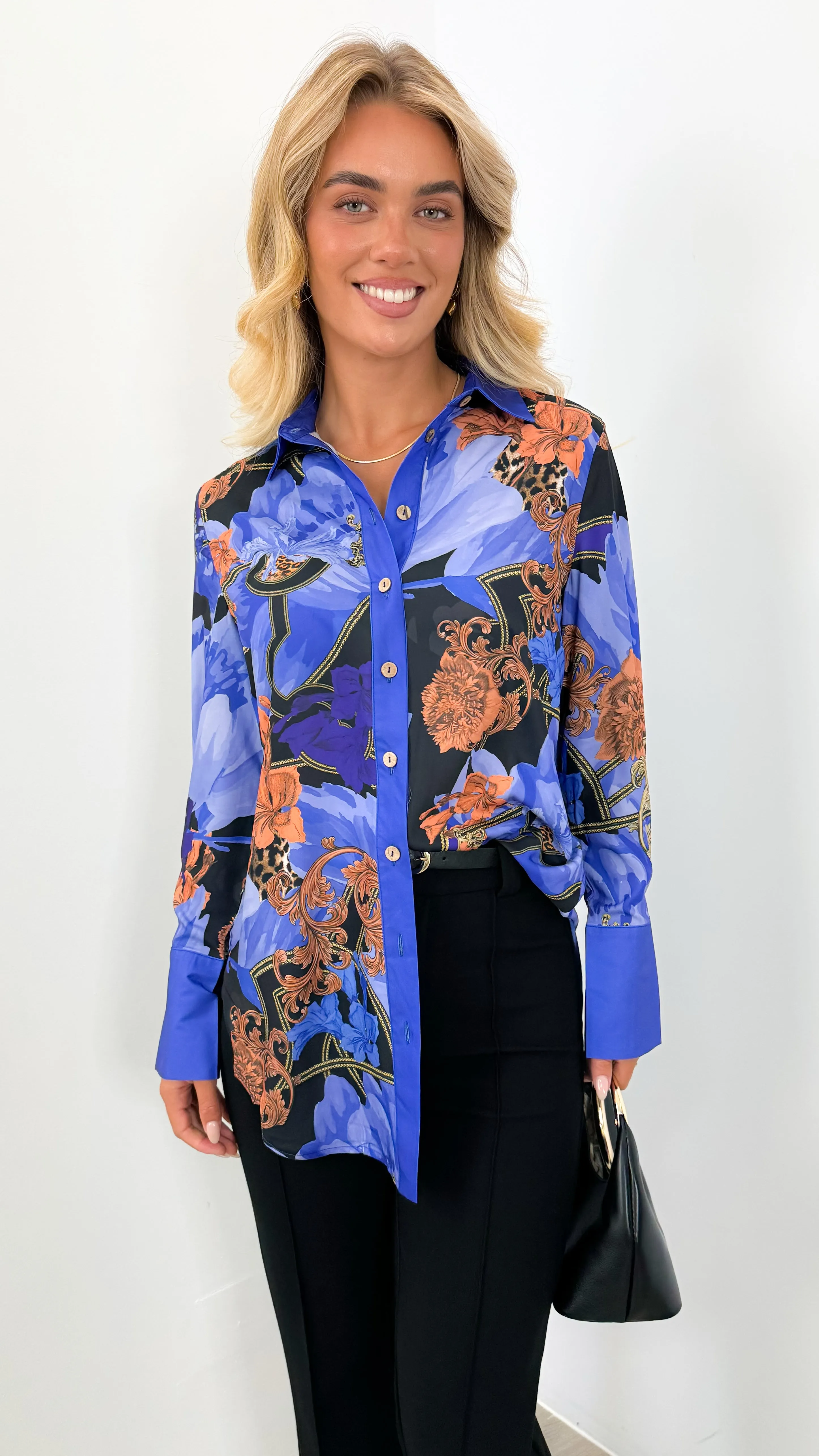 PURPLE DREAMS BLOUSE - PURPLE